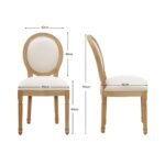 Louis chairs round back - Image 4