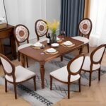 Louis luxury Wooden Chair - Image 2