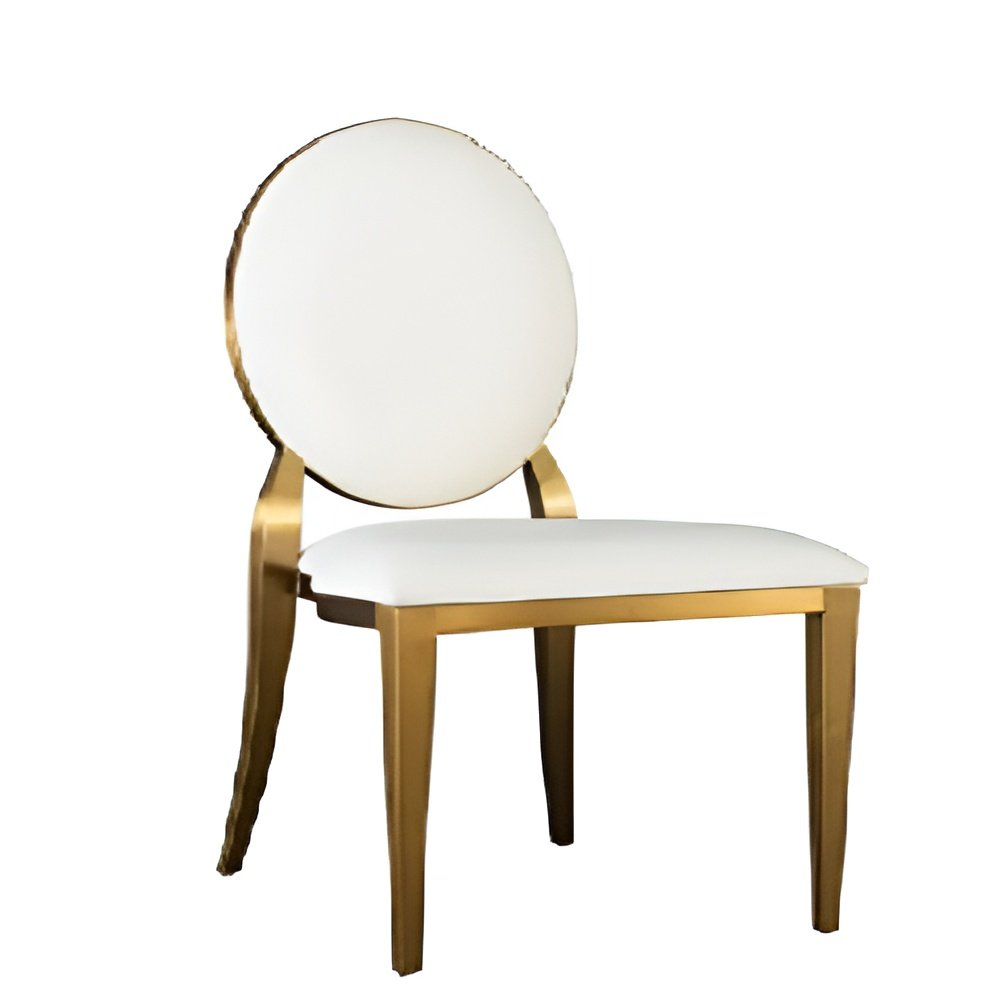 WhatsApp Image 2025-12-10 at 9.37.54 PM Gold Dining chairs - Image 1